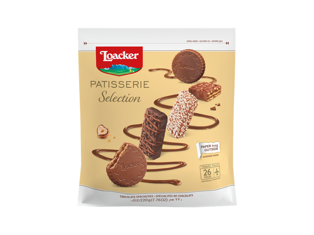 Premium Patisserie Selection Pouch – Duty-free Packaging