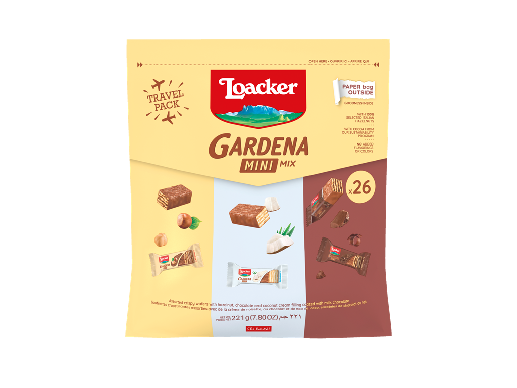 Gardena Mini Mix Pouch bag – Duty-free packaging with Gardena Fingers